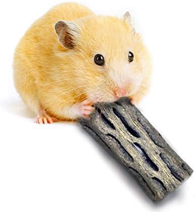 SunGrow Cholla Wood for Hamsters, Edible Softwood, Perfect for Climbing, Chew Toy for Ferrets, Guinea Pigs, Gerbils, Mice, Chinchillas,…