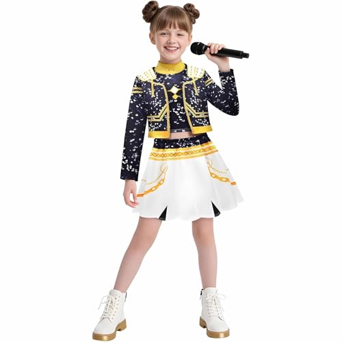 Disfraz Cosplay Niña - Disfraz De Carnavals Popular Disfraz De Cosplay De Anime Atuendo De Hip Hop Conjunto Completo De rol para NiñAs para Carnaval Y Fiesta De Halloween para 2-14 años