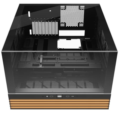 Image of be quiet! Light Base 900 DX Black PC Case, Fully Windowed Front and Side | Dual Chamber, ARGB LED Strip, Mid Tower Gaming, Inverted and Horizontal Layout Customizable, E-ATX Motherboard Compatible