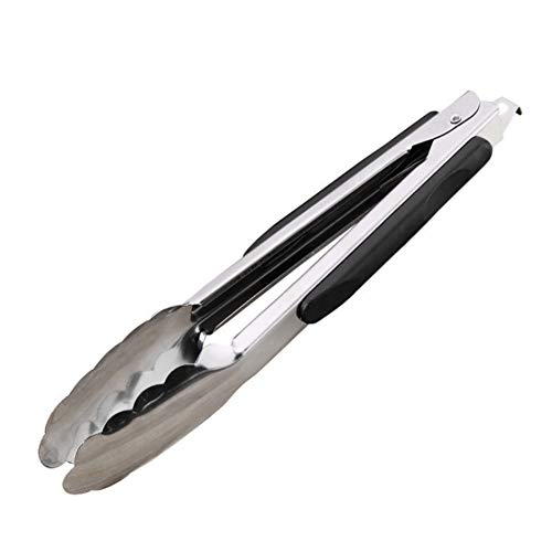 Wongfon Stainless Steel Barbecue Clip Anti-Scald Bread Steak Clip Barbecue Tongs Tool