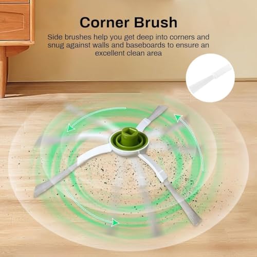 Image of Replacement Parts /Vacuum Accessories kit Compatible with ECOVACS Deebot T20 Omni /PRO /MAX T20 Pro /Max Plus 1 Main Brush, 4 Side Brushes, 2 Filters 2 Dust Bag, 2 Mop, 1 Cleaning Tool (EDT20 FULLKIT)