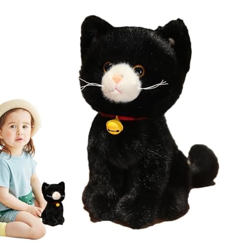 Peluche chat tendre et réconfortante pour petits et grands