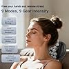 42 Heads Massage Gun Rechargeable Handheld Muscle Massage Gun with 9 Modes & 9 Levels, LCD Display, Red Light Therapy, Portable for Neck Back Shoulder Legs Pain Relief
