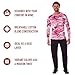 Rothco Long Sleeve Color Camo T-Shirt - Comfortable Tee for Outdoor Adventure, Pink Camo, Large