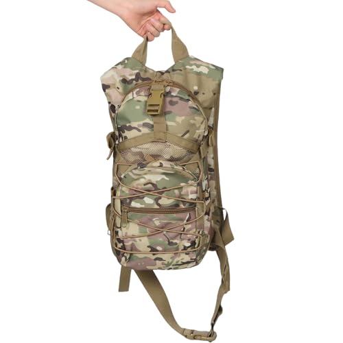 Mochila táctica camuflaje para montañismo y camping miniatura 4