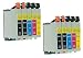 Produktbild 10 Tintenpatronen mit Chip mit freie Farbauswahl für Epson Stylus T0611XL T0612XL T0613XL T6014XL D68 D68PE D88 D88PE DX3800E DX3850 DX3850Plus DX4200 DX4250 DX4800 DX4850 DX4850 Plus