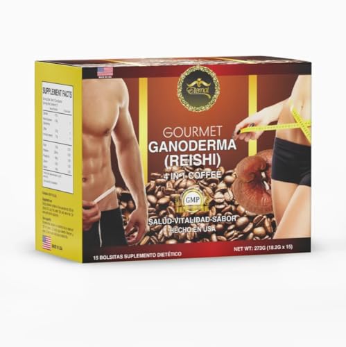 Eternal Spirit Beauty - Asian Latte Coffee Ganoderma Singles, 15 Packets (0.64 oz) – Instant...