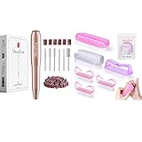 MelodySusie Electric Nail Drill Machine,PC120I Portable Electric Nail File Efile Set with All in One Nail Brush Set