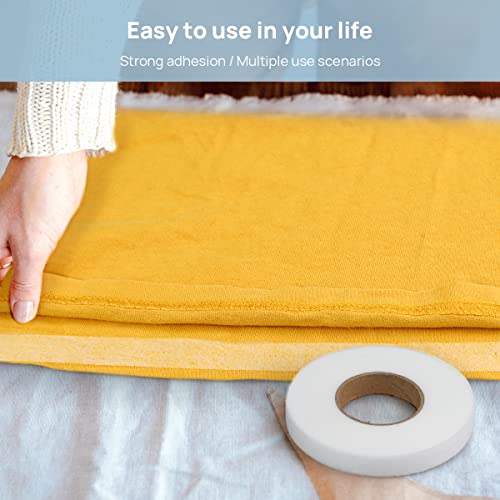 Catephe Fita de Bainha de Ferro de 140 Jardas, 2 Rolos de Fita de Bainha de 0,59