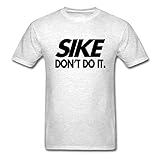 LoveTS Creative Men's Sike Dont Do It T-Shirts light oxford Large