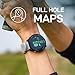 Shot Scope G6 GPS Watch, 38k+ Pre-Loaded Courses, Full Hole Maps, 2X Strap Sets (Black and Gray), Color Sceen, Unisex Golf Watch for Men and Women