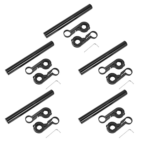 Support d'extension pour guidon de vélo rigide et durable noir