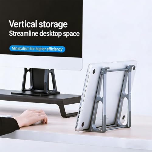 Soporte Vertical para Laptop Plegable de Aluminio miniatura 5