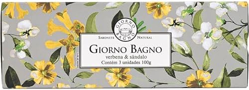 Giorno Bagno Kit De Sabonete Em Barra Para Mãos E Corpo Verbena E...