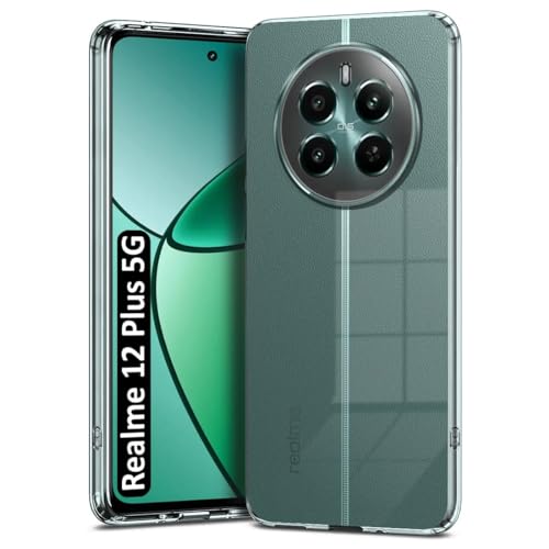 Amazon Brand Solimo Realme 12 Plus 5G Back Cover | Slim Soft Back Case for Realme 12 Plus 5G (Transparent) (B0CXYW729X) Amazon Price History, Amazon Price Tracker