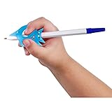 Pencil Grip Writing Claw for Children with large hands Blue MoonFish - WRITE-IT-RIGHT with Control Angle of fingers (4851)