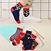 YANWANG 10 Pares de Calcetines para Niños Niñas Algodón Lindo 1-12 años(Cocodrilo,XL:8-12...
