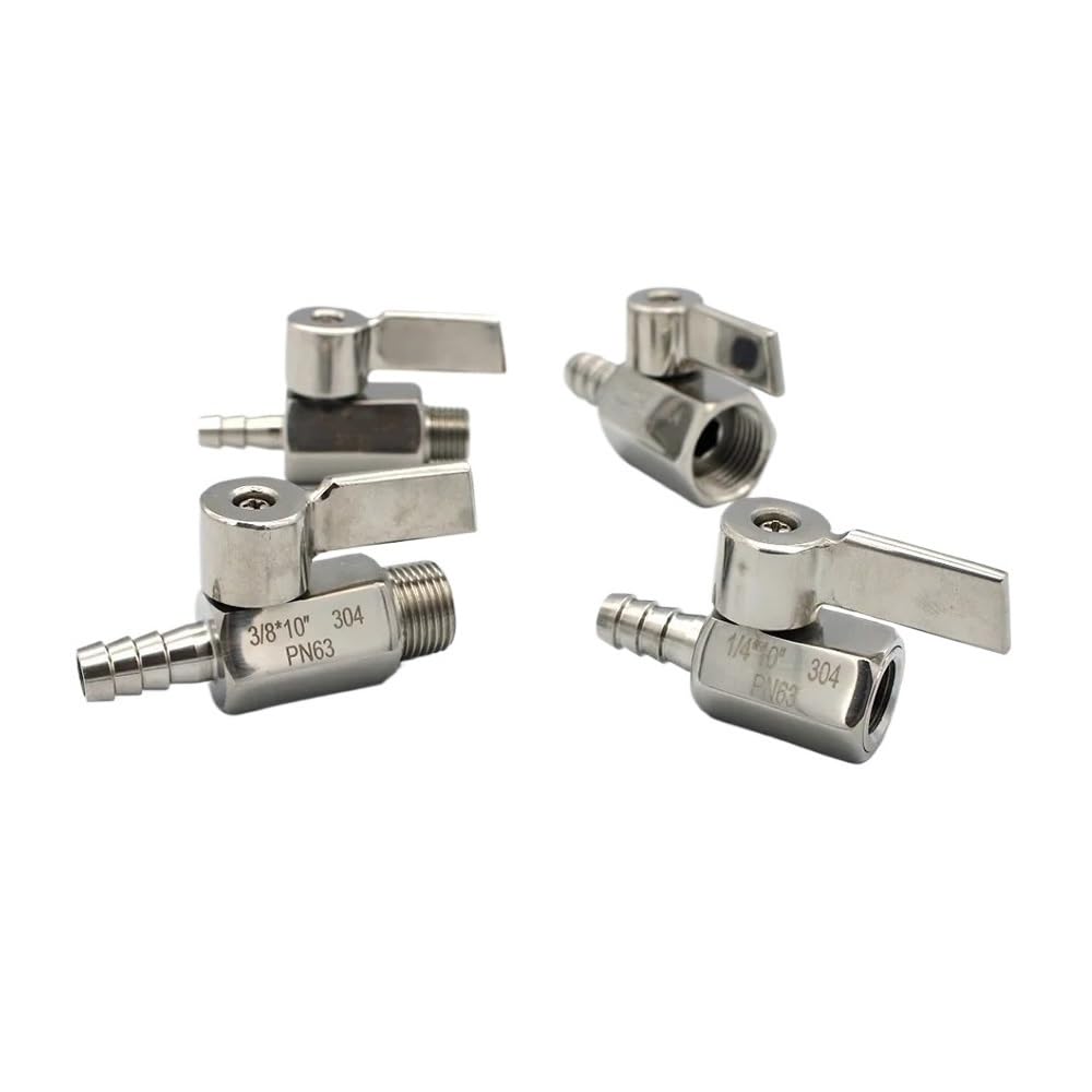 Raccords de tuyaux faits maison avec vanne à flotteur 304 BSP pour brassage