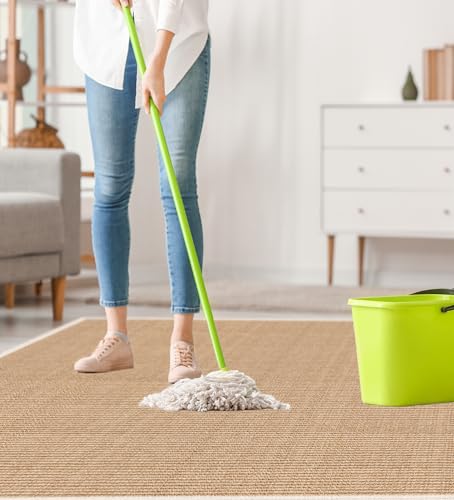 Tapis vinyle imperméable anti-glisse pour cuisine et salon