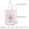 Music Notes Merch Flower Music Tote Bag Music Teacher Tote Bag Music Lover Gift Dandelion Symbols Gift (Flower Music Notes TOTE) #2