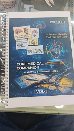 Image of Core Btr 3.0 Computerized Written Notes All-3 Books With Btr 3.0 Integrated System Part Digital Color Notes With Spiral Binding 2026-2027