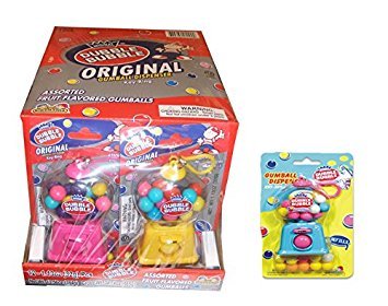 Mini Gumball Dispenser,12 pack