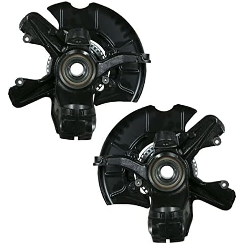 AutoShack Front Steering Knuckles & Wheel Bearing Hub Assembly 5 Lugs with ABS Pair 2 Driver and Passenger Side Replacement for 1998-2010 VW Beetle 1999-2006 2010 Golf 1995-2005 Jetta KN100009PR Cover