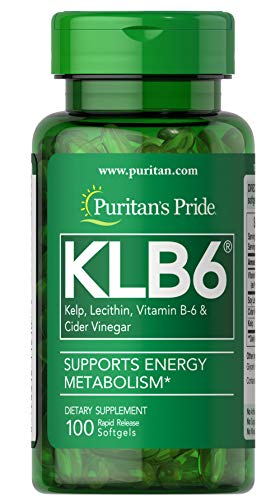 Puritan's Pride KLB6 Kelp Complex-100 Softgels Puritan's Pride KLB6 Kelp Complex-100 Softgels