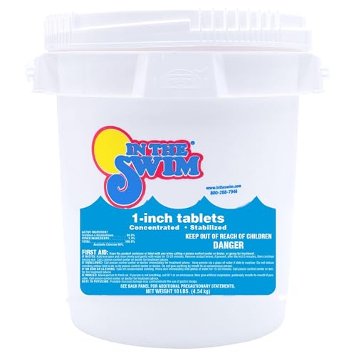 In The Swim 1 Inch Stabilized Chlorine Tablets for...