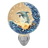 Thème Fantasia : avec des motifs captivants de poissons, de coraux, d'algues et d'étoiles de mer, notre veilleuse d'animaux s crée une atmosphère océanique parfaite pour une atmosphère paisible dans une chambre.