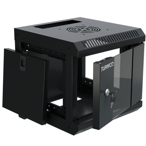 Rack serveur 10" 4U TP434 armoire réseau ventilée pour résoudre le manque de place à la maison