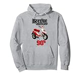 En coton avec impression Mbk booster années 90 scooter Sweat à Capuche