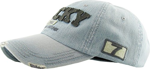 Image of Fashion Vintage Distressed Washed Assorted Baseball Cap Dad Hat Adjustable Unisex