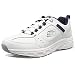 Produktbild Skechers Oak Canyon Redwick Herren Trainer, White Leather Synthetic Textile Navy Trim, 46 EU