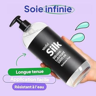 Sinful Silk Lubrifiant à Base de Silicone 1000 ml