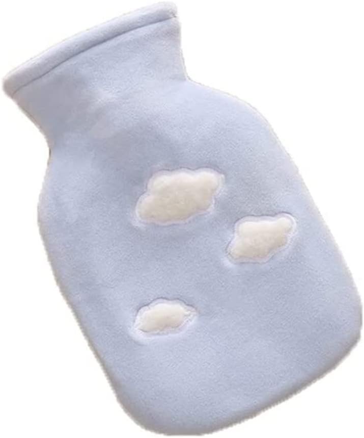 Hot Water Bottle Hot Water Bag Hot Water Bottle With Fleece Clouds Cover Hot Water