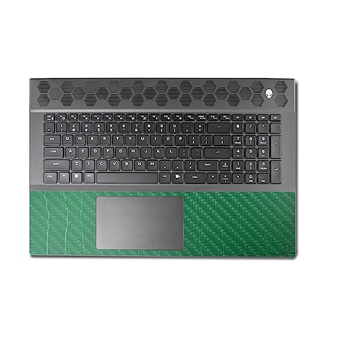 Image of MightySkins Carbon Fiber Skin Compatible with Alienware M18 R1 (2023) Full Wrap Kit - Alligator | Protective, Durable Textured Carbon Fiber Finish | Easy to Apply & Change Styles | Made in The USA