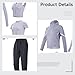 Purple 7-Piece Workout Set For Women, Stretchy Breathable Fabric, Full Zipper Jacket, Anti-Pilling, Available In Xxl, Ideal For All Sports