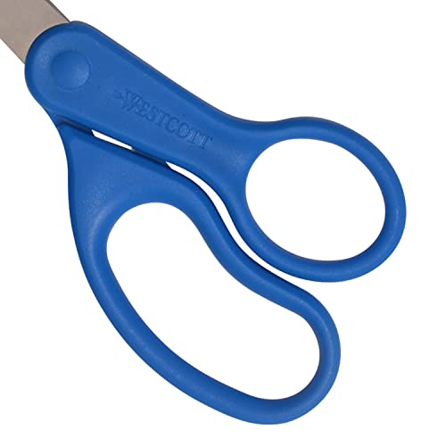Westcott  All Purpose Preferred Stainless Steel Scissors, 8-Inch, Blue #TOP2