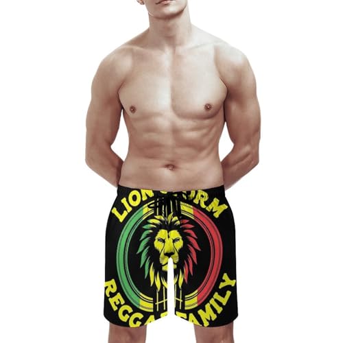 Funny Swim Shorts for Men, Breathable Quick Dry Board Shorts with Mesh Cloth for Outdoor Activities2