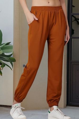 Image of Women Casual Bright Black Solid Women Joggers