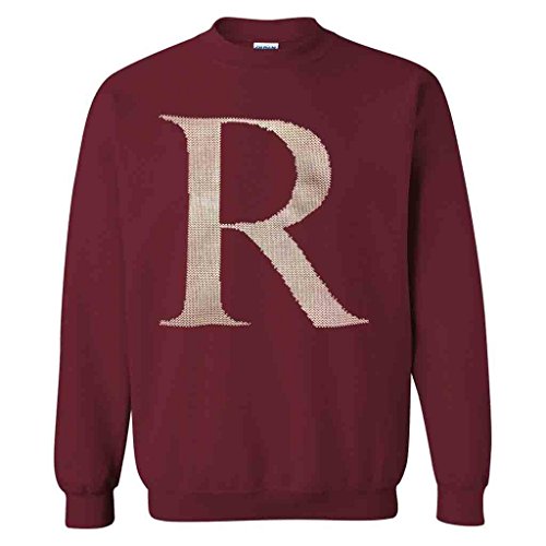 VictoryStore R Crewneck Sweatshirt Cardinal Red