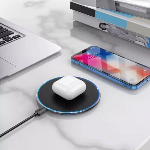 Carregador Sem Fio Indução Magnético 20w Turbo Ultra Rápido Celular Compatível Com Iphone e Android