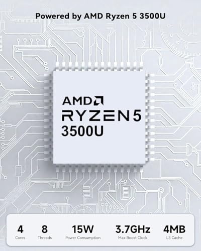 NIMO 15.6'' IPS FHD Laptop, 16GB RAM 512GB SSD AMD Ryzen 5(Beat i5-1135G7, 4 Cores Up to 3.7GHz) Student Computer with 65W Type-C, 2 Years Warranty, Fingerprint, Backlit Keyboard, BT5.2, for Home