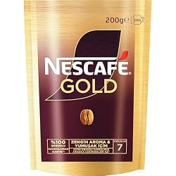 Nescafé Gold Çözünebilir Kahve Ekopaket, 200 g