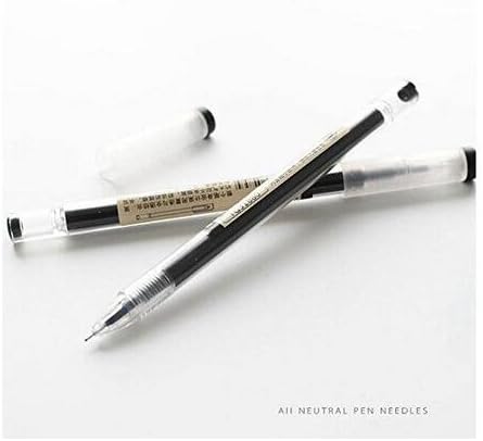 Gel Ink Pen Liquid Ink Rollerball Pens Quick-Drying Extra-Fine Ballpoint Pens Premium Japanese Style 0.35mm point Rolling Ball Maker Pens for Office School Stationery Supply 12 Pcs/Set Black - Image 5