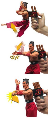 Figurine Action Man Samurai Mission, Hasbro 2002, D'occasion