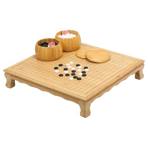 VPH Modern Floor Go Set - Tablero bambú reversible 19x19 miniatura 4