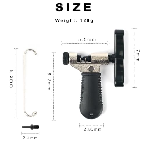 Image of Universal Bike Chain Tool Kit with Bike Breaker Main Chain Pliers Chain Checker for Road MTB Bike 1-12 Speed Chain Disassemble Chain Splitter and Breaker