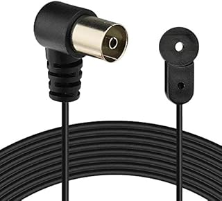 Bingfu FM Antenna 75ohm Hifi Dipole Indoor Antenna TV Adapter Antenna for Hifi AM/FM Radio JVC Pioneer Oenon Onkyo Sony Bose Sherwood